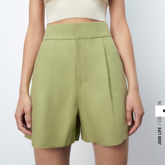 ZARA linen shorts- BNWT - Picture 7 of 9